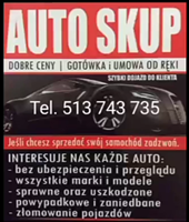 Skup Aut za Gotówkę 24/7 – 513743735